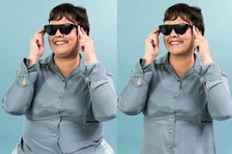 do body slimming, double chin removal in photoshop
