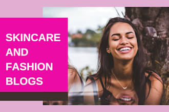 write skincare and beauty blogs and articles