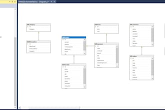 design sql server database, optimize queries and assignments