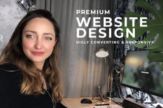 design your one page showit website