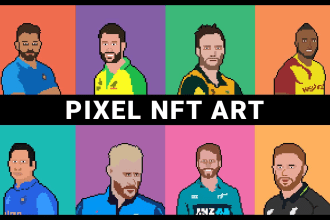 create high quality pixel nft art