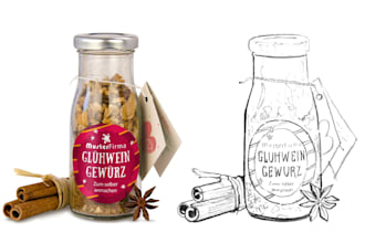 hand draw your product into ink pencil sketches drawings