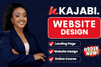 do kajabi website design kajabi landing page design kajabi online course