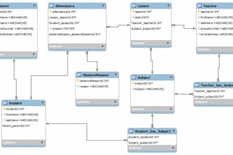 design database, write queries and stored