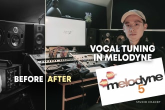 manually tune your vocals in melodyne