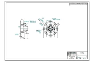 create technical drawing or draft using solidworks