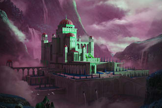 build an environments, interiors or concept art