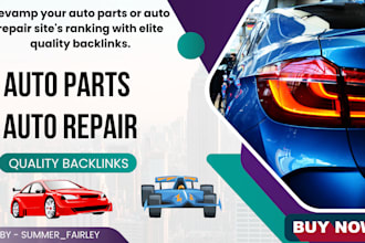 high da guest post quality backlinks for auto parts repair