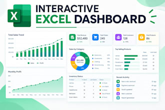 build a custom excel dashboard