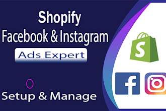 setup shopify facebook ads campaign with instagram ads campaign