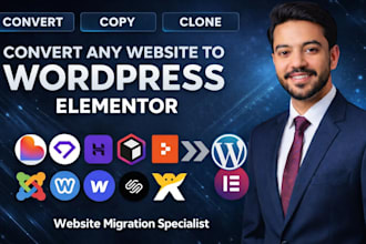 copy clone convert hostinger ai, replit, lovable or wix to wordpress