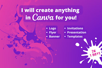 design anything in canva for you
