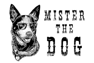 draw an illustration of your beloved dog or pet