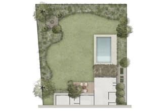create a landscape site plan and design
