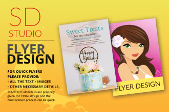 design a flyer to promote your small business