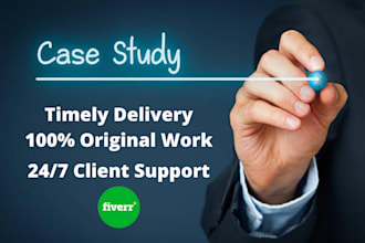 assist with case study analysis, white paper, essay writing