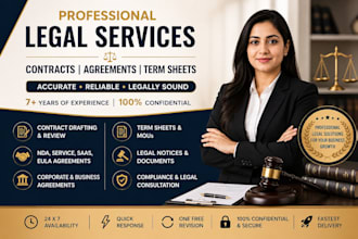 draft startup, business and corporate legal agreements