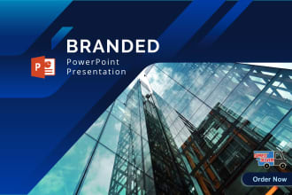 design a branded powerpoint presentation