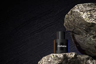 create stunning 3d product mockups and rendering  in blender and photoshop