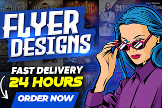 create an amazing flyer design