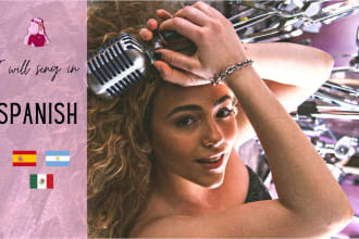 be your pro female spanish singer