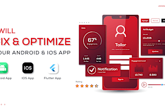 fix and optimize your android and IOS app