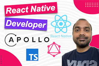 be react native apolloclient graphql typescript tailwindcss developer