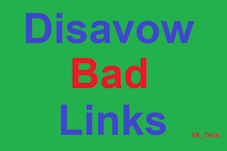 audit disavow spammy toxic bad backlinks create disavow file