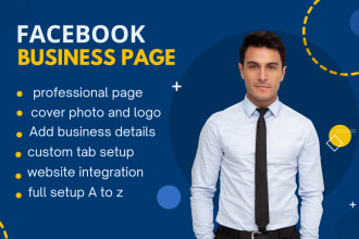 set up impressive facebook and linkedin business page expert