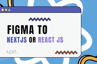 figma to html next js or react js