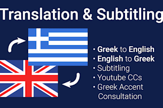 translate greek to english and vice versa