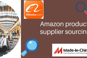 be your product sourcing agent, amazon fba product sourcing