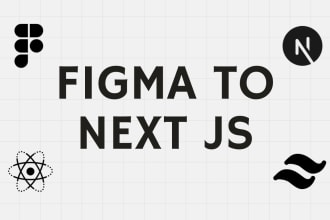 convert figma to next js, react js app