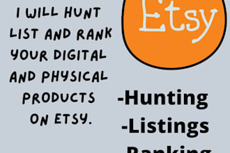 rank etsy physical products on 1st page
