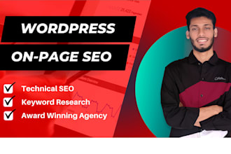 do complete on page and off page seo for wordpress website