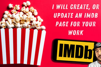 update your credits, or create an imdb page for your podcast