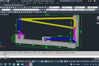 2d and 3d mechanical drawing in autocad