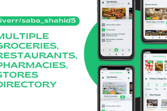 develop food delivery or food ordering application