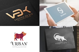 create an awesome minimalist and luxury logo design