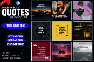 create motivational quotes design for you