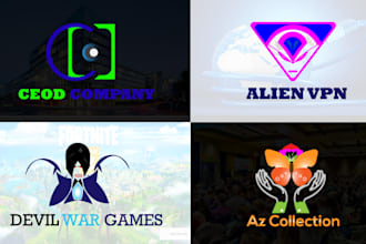 do professional modern stylish business logo design