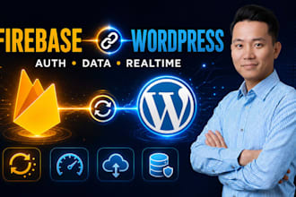 integrate firebase authentication and realtime features with wordpress
