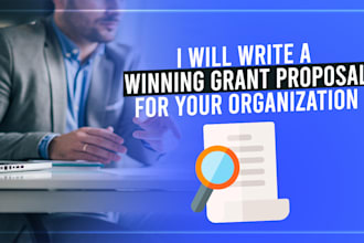 write a winning grant proposal for your organization