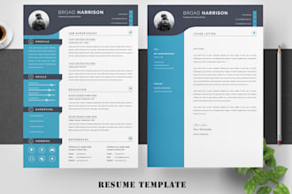 design professional resumes, CV templates, and cover letters