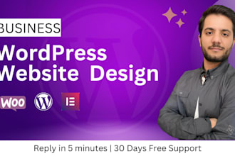 design or redesign any business wordpress website
