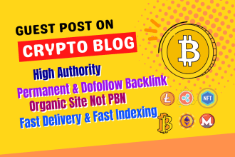 do crypto guest post backlink on my dr 66 crypto site