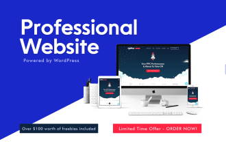 create elegant website in wordpress