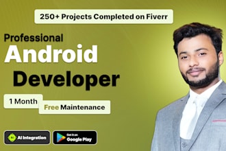 be android mobile application builder as ai android app development and creation