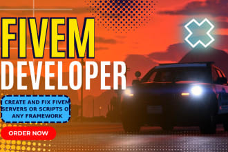 create and fix fivem servers or scripts on any framework