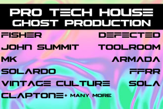 ghost produce a professional house record for top record labels